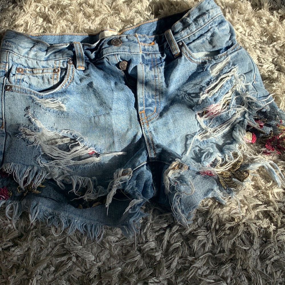 We the free Jean shorts